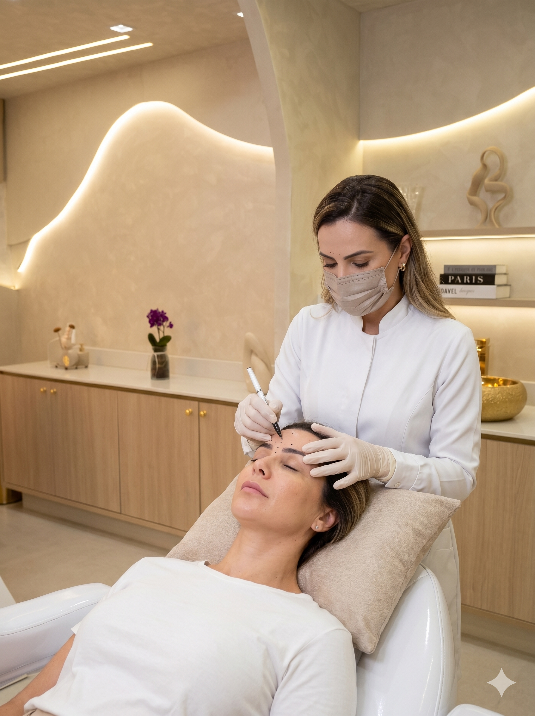 Aplicação de Toxina Botulínica na Six Aesthetics